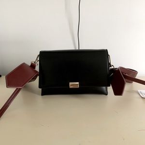 Black Zara purse